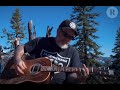 Scott Kelly plays Neurosis "Stones From The Sky" at Crater Lake on his Wild Custom Guitars acoustic