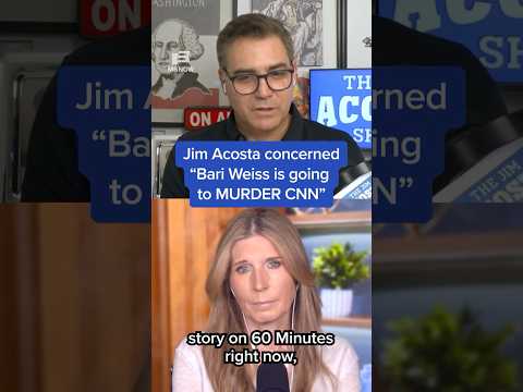 Jim Acosta concerned 'Bari Weiss is going to MURDER CNN'