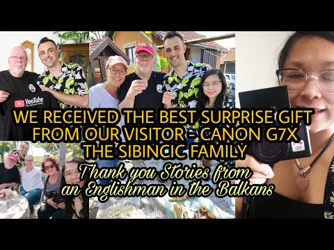 WE GET A VLOG CAMERA | WE RECEIVED THE BEST SURPRISE GIFT FROM OUR VISITOR | CANON G7X