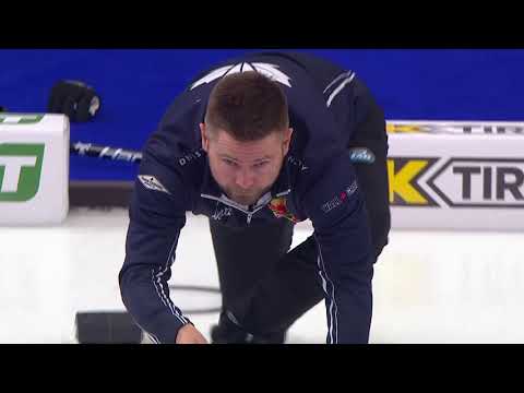 #AGITopShots - 2021 Tim Hortons Canadian Curling Trials - McEwen angle-raise for 3