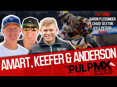PulpMX Show 538 - Plessinger, Sexton & Kyle Peters. Keefer, Alex Martin & John Anderson in Studio