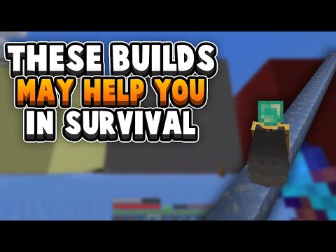 5 IMPORTANT Builds For Any Survival Minecraft World