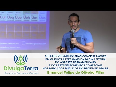 Vídeo: Metais pesados: suas concentrações em queijos (...)