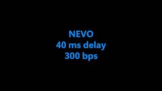 NEVO and MELPe Audio Comparison Demo