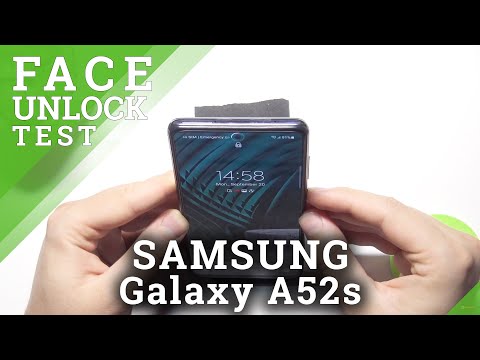 SAMSUNG Galaxy A52s Face Unlock Test - Face Recognition Test