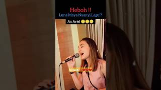 Download lagu Trending ‼️Luna Maya Bikin Heboh Nyanyi Lagu Menghapus Jejak mu,So Sweet ⁉️#shorts #lunamaya mp3