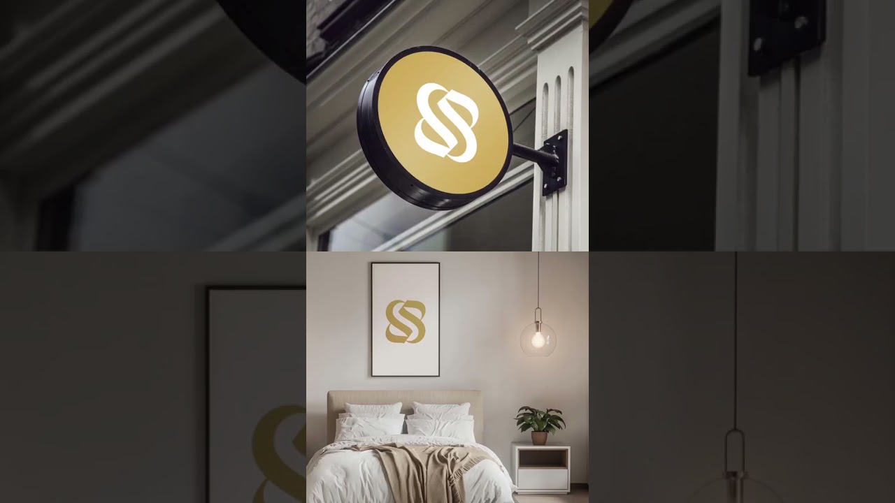 SP (S) Initial Monogram Logo  #adventure