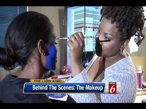 Behind the Scenes: Disney's The Lion King Musical Part 3 "The Make-Up"