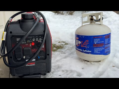 I POWER 4300 FROM GENERATOR , A COLD WINTER START! @BMDETAILING_14  #ipower #genarator #power