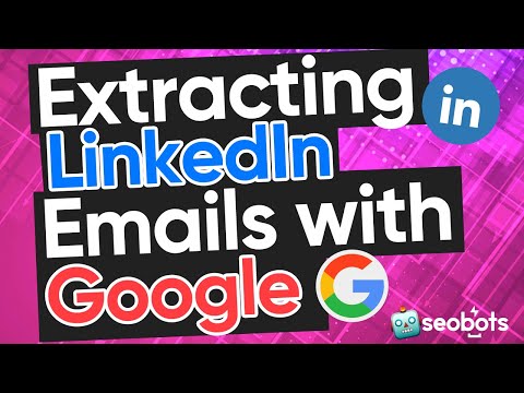 2021 SCRAPE LINKEDIN EMAILS USING GOOGLE SEARCH | FIND AND EXTRACT EMAILS FROM LINKEDIN [Tutorial]