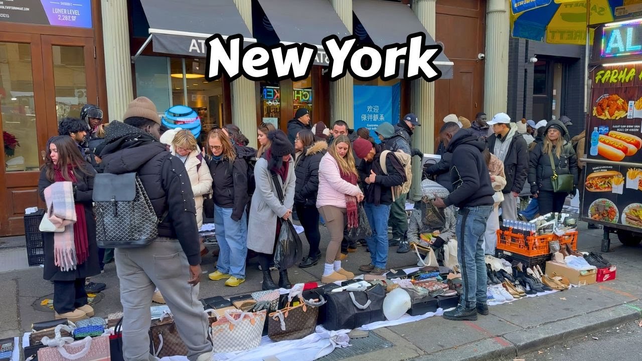 Winter Walk In Manhattan New York 4k 2025 Soho NYC - Stumbled Upon a Hilarious Party 😂