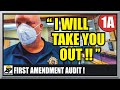 TOUGH GUY SHERIFF LEARNS THE HARD WAY Luverne Minnesota First Amendment Audit Amagansett Press