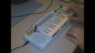 Circuit Bent Casio EP-10 Muppet Babies Keyboard by freeform delusion
