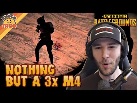 A 3x M4 is All chocoTaco Needs ft. halifax - PUBG Duo Squads Gameplay