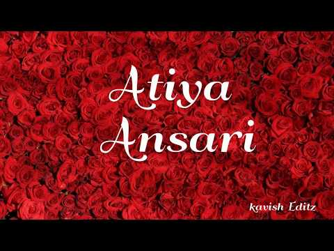 Atiya❤Ansari Cute Beautiful whatsapp Status |New whatsapp Status ❤❣❤