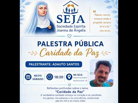 “Caridade da Paz” – Adauto Santos - CESEL – Brasília – DF.