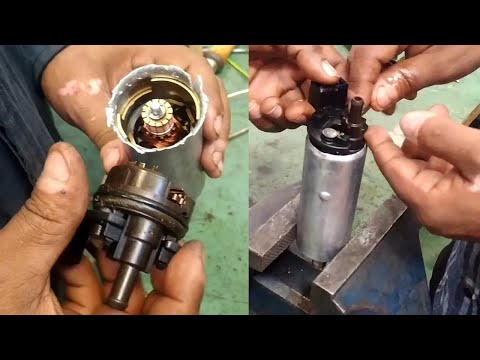 How to teardown and repair a faulty electrical fuel pump