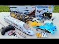 Rc Car Jet Bus Telolet Rc Helicopter Rc Plane Fast Train And Drone Remote Control Unboxing Test