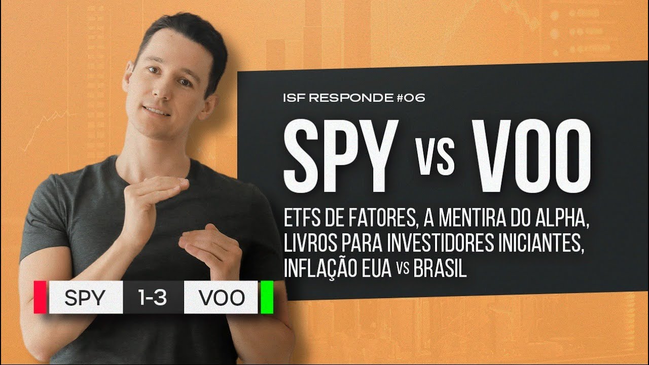 VOO ou IVV? | Melhores livros para iniciantes | O que é Alpha? | Fatores | Inflação americana