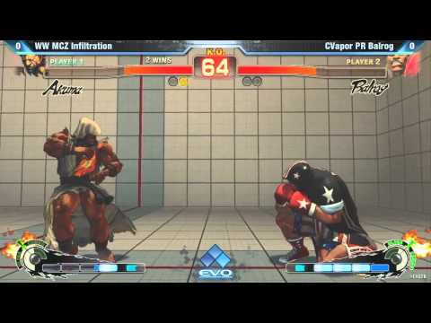[EVO 2012 SSFIV AE Winners Final] WW MCZ Infiltration (Akuma) vs CVapor PR Balrog (Balrog)
