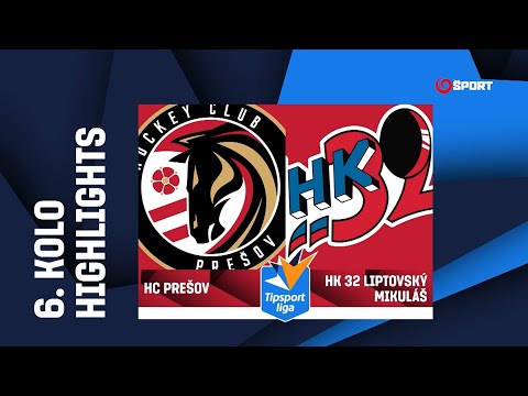 6. kolo: HC Prešov - HK 32 Liptovský Mikuláš 3:4 (2:1, 0:2, 1:1)