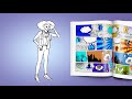Business Lady Mulatto - African Female Corporate Boss - Doodle Whiteboard Animation
