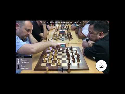 GM Farrukh Amonatov VS IM Oliver Dimakiling - Round 9