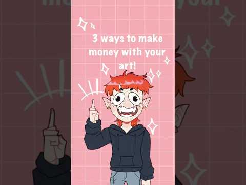 Three ways to make a career from your art #digitalart #artshorts