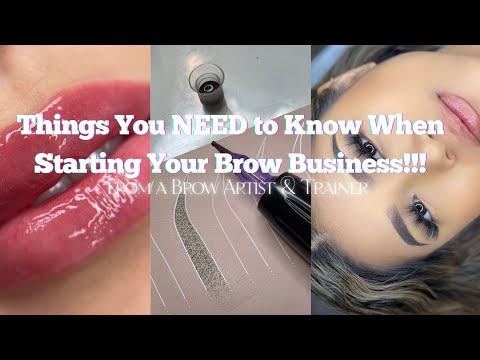 The BROW Business: What you NEED to know!!!