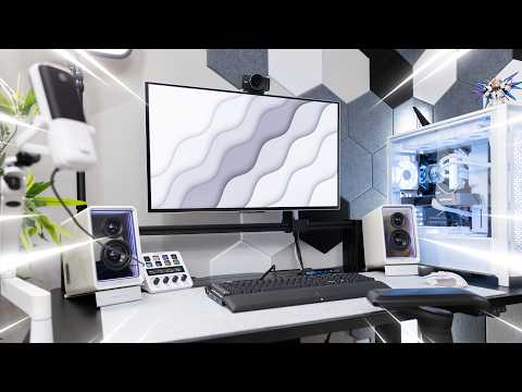 My Ultimate Compact Desk Setup 2025!