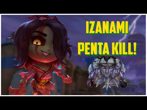IZANAMI PENTA KILL! RANKED SMITE S8
