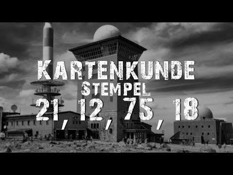 Harzer Wandernadel | Kartenkunde | Stempelstelle 21,12,75,18