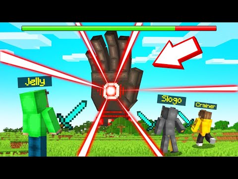 We Fought THE BIGGEST BOSS In MINECRAFT… (impossible)