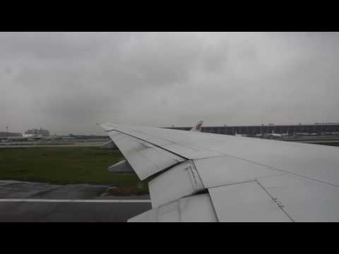 Takeoff - Austrian Boeing 777 OE-LPA - Shanghai (PVG) - Vienna (VIE)