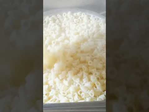 ASMR POURING SOUND OF MACARONI PASTA #sound #pour #shorts