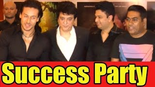 Tiger Shroff Along With His Baaghi Team At Success Party