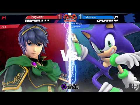 TNS 18: Pugwest (Marth) Vs. MaRune (Sonic) Winner's Semi's