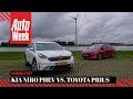 Kia Niro PHEV vs Toyota Prius Plug-in - AutoWeek Dubbeltest