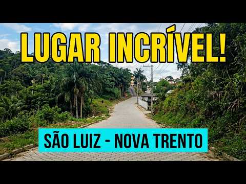 São Luiz - Rua Henrique Dadam - Nova Trento/SC - História E Natureza Linda!