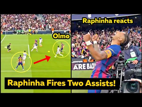 Raphinha RETURNS with Two Assists as Yamal & Olmo Score vs Alaves Reactions