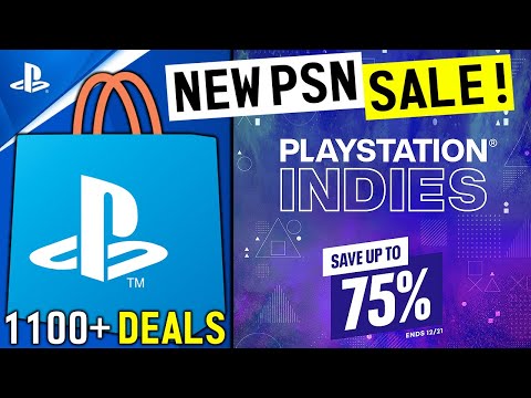 HUGE NEW PSN SALE LIVE! PSN PlayStation Indies SALE 1100+ Cheap Games (New PlayStation DEALS 2022)