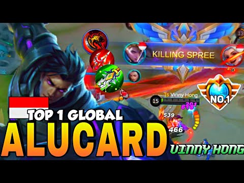 NONSTOP GANK, EASY WIN! | Top 1 Global ALUCARD Ranked Gameplay BEST BUILD 2021 By Vinny Hong ~ MLBB