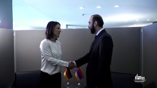 The Meeting of the Ministers of Foreign Affairs of Armenia and Germany