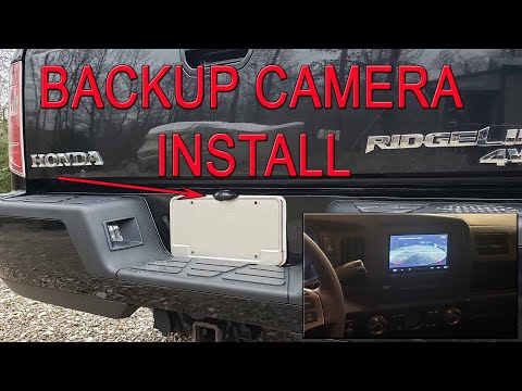 2006-2014 Honda Ridgeline Backup Camera Installation How To