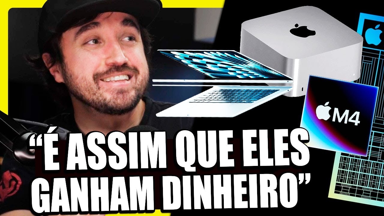 APPLE LANÇA NOVOS MACs com M4!