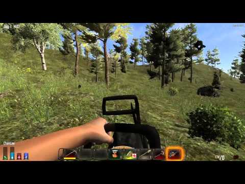 7 Days to die alpha 11.1 to 11.3 : unlimited Gas for auger and chainsaw