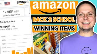 Amazon FBA 2024 BACK TO SCHOOL SUPPLIES REVEALED [I Made $60,000 PROFIT Doing This]
