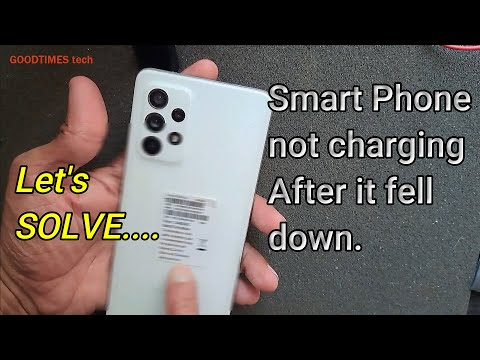 Smart phone not charging after it fell down | How to solve...