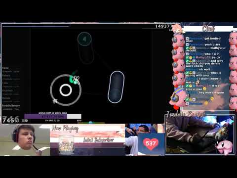 [Live] Freddie Benson | LiSA - Kimi ni Pierrot [Emotions] +HDDT 98.25% 1077x {703pp 2❌} - osu!