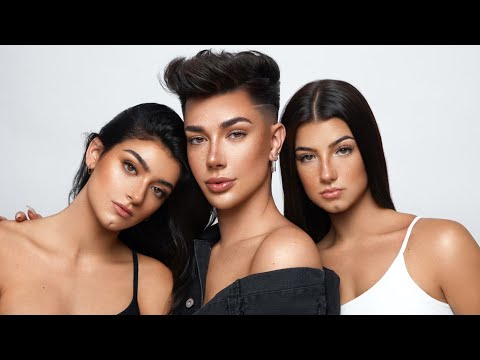 James Charles Uses Makeup to Turn Us into Triplets! featuring Charli D’Amelio  |  Dixie D’Amelio